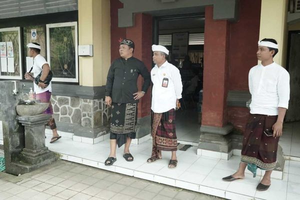 Wabup Pandu Sidak Proyek SMPN 1 Abang