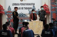 Lapas Tabanan Gelar Razia dan Tes Urine kepada Warga Binaan Tes Urine