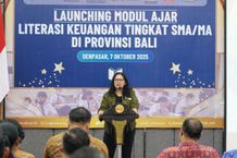 Dari Kelas untuk Masa Depan, OJK Bali Kenalkan Modul Literasi Keuangan bagi Siswa SMA/MA OJK