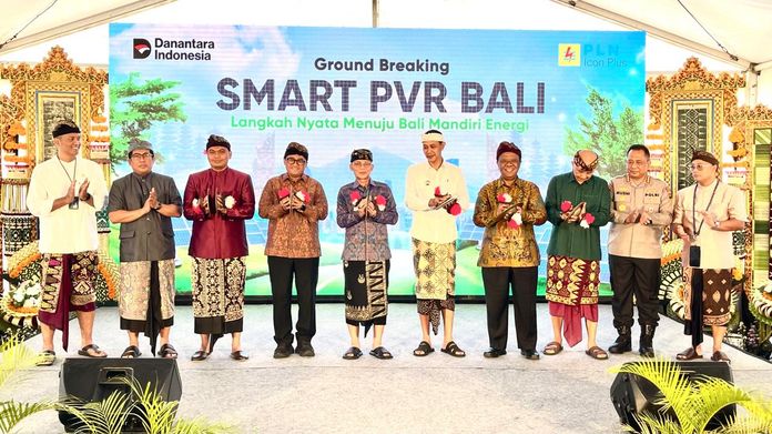 Groundbreaking Smart PVR Bali, Menyalakan Masa Depan Bali Mandiri Energi