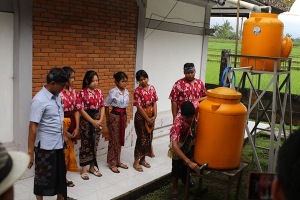 Siswa SMAN 1 Penebel Ciptakan Tower Tandon Ganda, Menangi Lomba Tirtanovasi untuk Konservasi Air