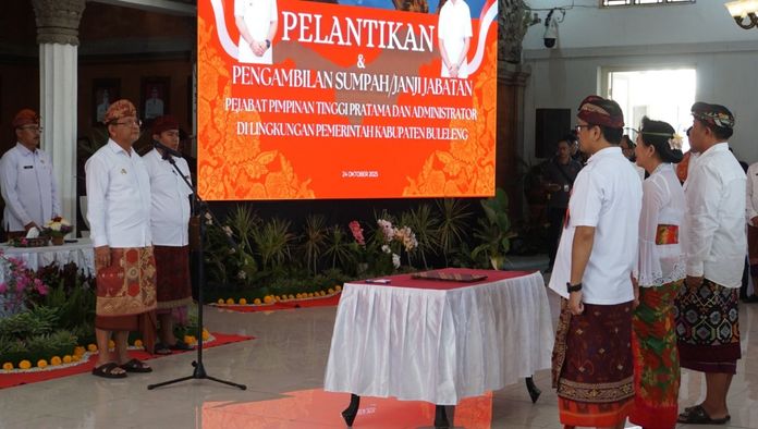Lantik Pejabat Baru