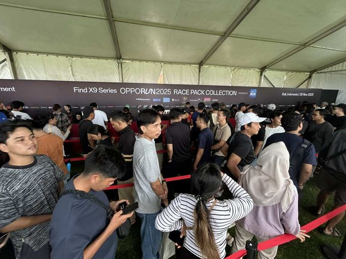 Ribuan Peserta Padati Race Pack Day OPPO Run 2025