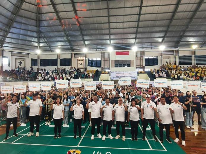 BRI SportArtCular 2025 Hadirkan Semangat Kolaborasi dan Budaya Kerja Sehat di BRI Region 17 Denpasar