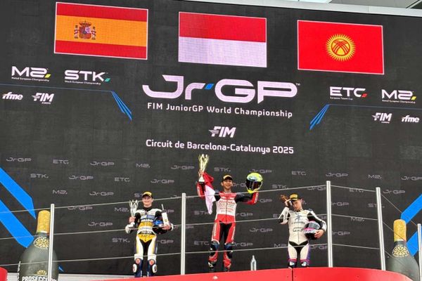 Lagi, Binaan Astra Honda Melesat Kencang di Barcelona Ciptakan Sejarah Untuk Indonesia.