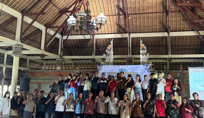 Kegiatan Talkshow #KitaGerakBareng berantas korupsi. Sumber Foto : Istiemwa