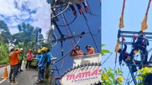 PLN Hadirkan Jaringan Listrik Cerdas di Bali, Layanan Kini Lebih Cepat dan Andal Tim PDKB PLN sedang melakukan pekerjaan penggantian LBS di lapangan