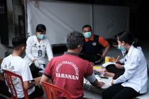 Lapas Tabanan Lakukan Upaya Preventif Intensifkan Pemeriksaan Kesehatan di Blok Hunian Pemeriksaan Kesehatan