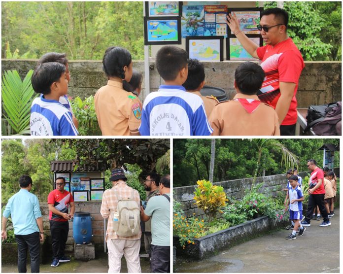 Edukasi Sejak Dini Konservasi Air di Taman Mekar SDN 4 Munduk Edukasi Sejak Dini Konservasi Air di Taman Mekar SDN 4 Munduk