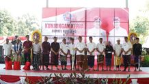Pantau Proyek Infrastruktur, Sutjidra–Supriatna Kunjungi Jalan Tunjung–Bukti dan SMPN 1 Kubutambahan Pantau Proyek Infrastruktur