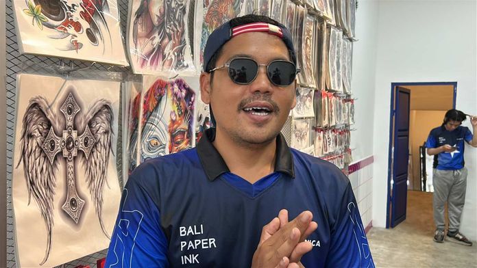 BaliPortalNews_ IMG_6186 Founder Bali Paper Ink, Havidz Najjar