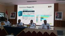Belasan Paspor Diduga Pemohonnya PMI Non-prosedural, Batal Diterbitkan Capaian kinerja akhir tahun Kantor Imigrasi Kelas II TPI Singaraja, Rabu (24/12/2025). Sumber Foto : Istimewa
