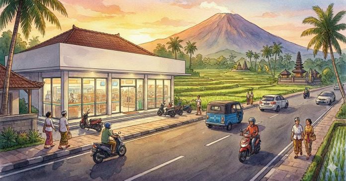 Ilustrasi Toko Modern