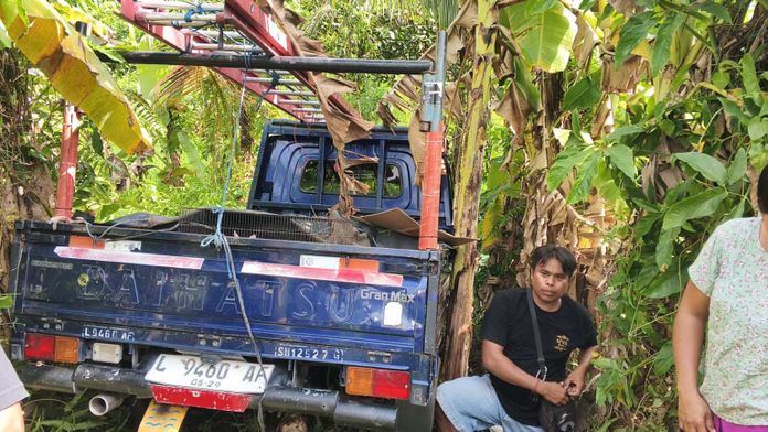 Pick Up Sebabkan Kecelakaan Beruntun di Jalur Sidemen, Kerugian Capai Rp9,6 Juta