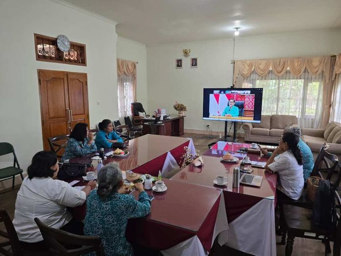 Hidupkan Nilai Tradisi, Putri Koster Canangkan Gerakan Kulkul PKK dan Posyandu se-Bali