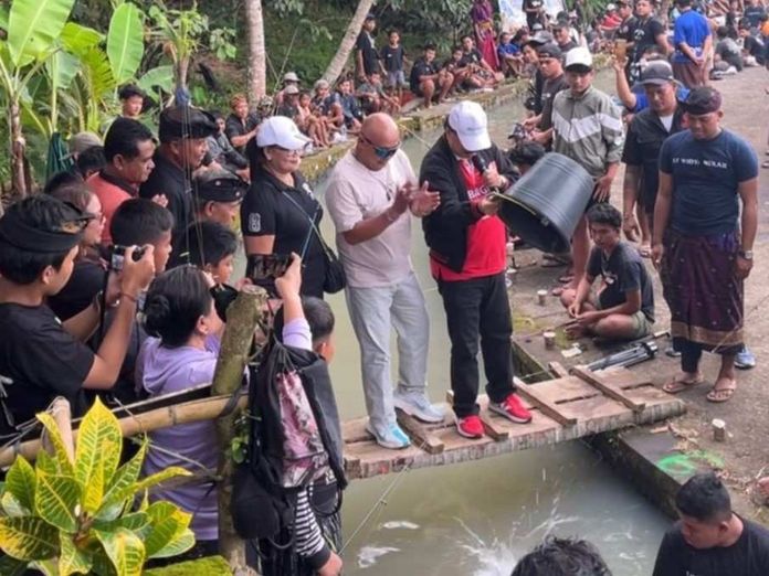 BaliPortalNews_ Lomba Mancing Wabup Tabanan Buka Lomba Mancing di Desa Adat Banjar Bengkel
