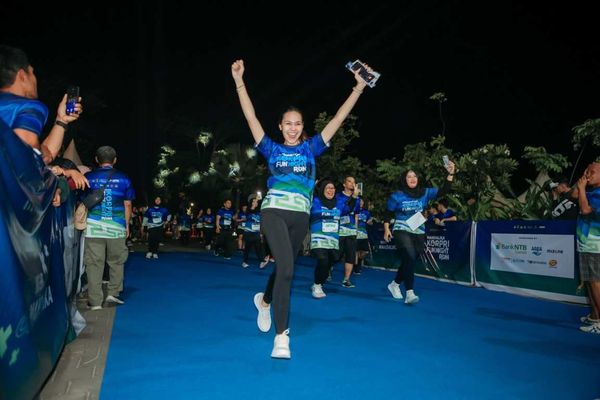 BaliPortalNews_ Run Okupansi Hotel di The Mandalika Tembus 83 Persen Selama Korpri Fun Night Run 2025
