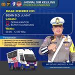Jadwal SIM Keliling Polres Klungkung Bulan Desember 2025 Jadwal SIM Keliling Polres Klungkung Bulan Desember 2025