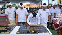 Melaspas Gedung Baru SMPN 3 Kuta Utara Melaspas Gedung Baru SMPN 3 Kuta Utara