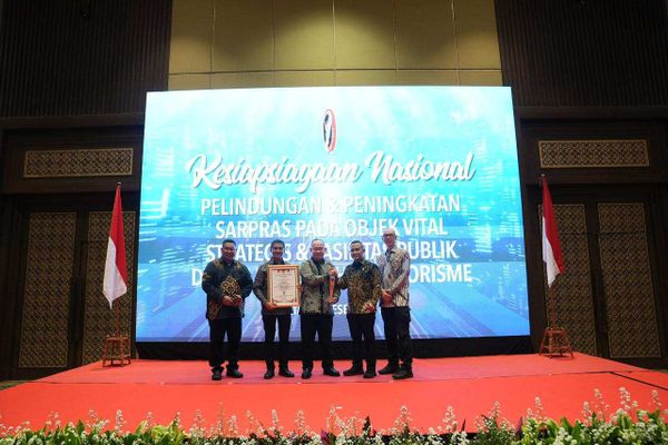 Pertamina Mandalika International Circuit Raih Sertifikasi Keamanan Level 1 dari BNPT