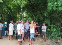 Aliran Sungai Menyempit, Warga Antiga Kelod Tolak Betonisasi Tukad Betel Aliran Sungai Menyempit, Warga Antiga Kelod Tolak Betonisasi Tukad Betel