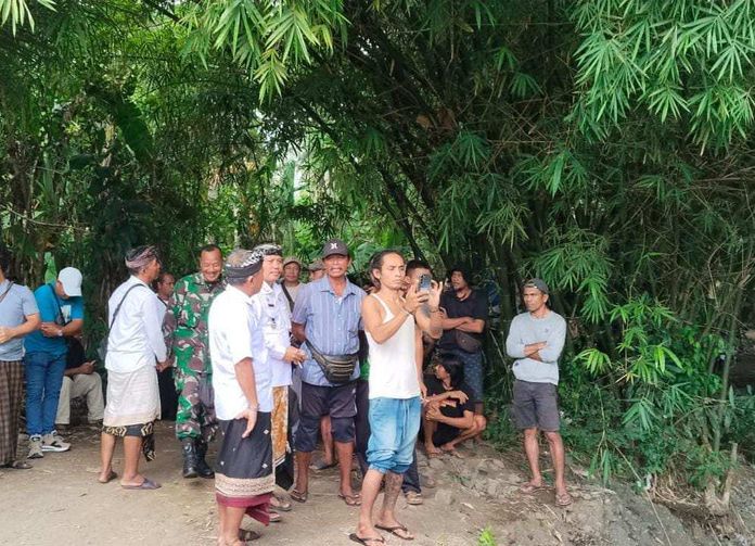 Aliran Sungai Menyempit, Warga Antiga Kelod Tolak Betonisasi Tukad Betel