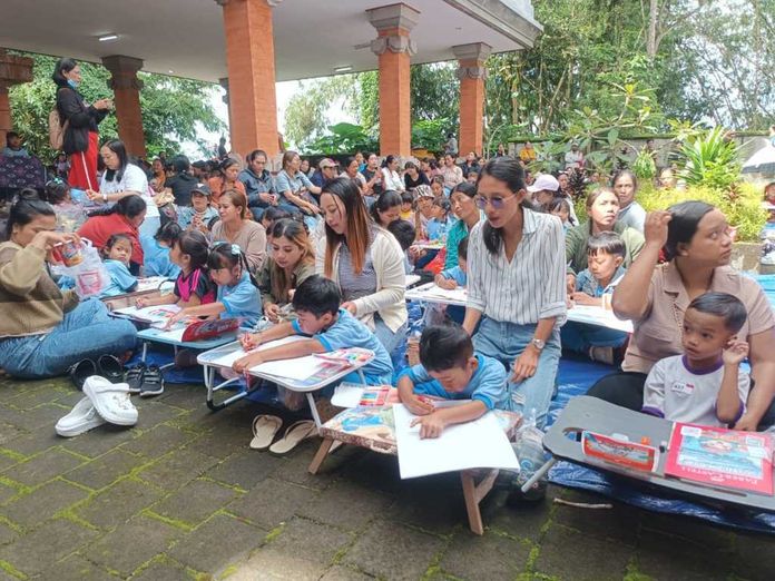 DWP Bangli Gelar Lomba Mewarnai TK, Bangun Kreativitas Sejak Usia Dini Menuju Indonesia Emas 2045