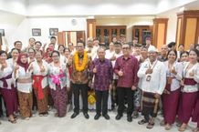 Wali Kota Jaya Negara Dampingi Menkum Supratman Kunjungi Posbankum Dauh Puri Kaja, Dorong Akses Bantuan Hukum yang Lebih Mudah Posbankum