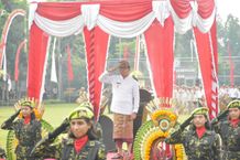Pimpin Apel Hari Bela Negara ke-77, Wawali Arya Wibawa Ajak Perkuat Sinergi Menuju Denpasar Maju Hari Bela Negara ke-77