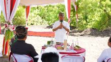 Gubernur Koster Lakukan Peletakan Batu Pertama Pembangunan Sekolah Rakyat Provinsi Bali di Karangasem Sekolah Rakyat Provinsi Bali