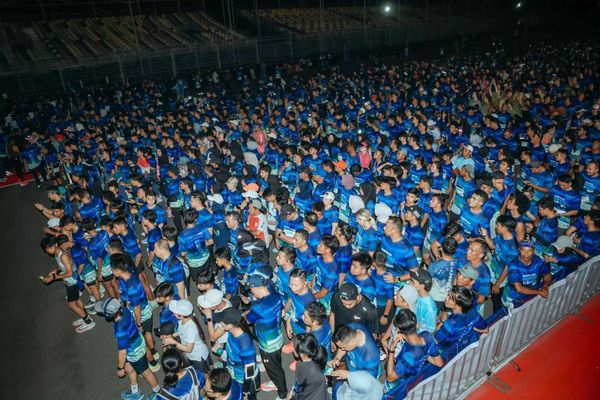 7.583 Pelari Ramaikan Korpri Fun Night Run 2025 di The Mandalika