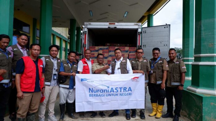 Nurani Astra telah menyalurkan lebih dari 35.500 paket sembako dan perlengkapan darurat guna membantu memenuhi kebutuhan dasar masyarakat di tiga wilayah terdampak banjir bandang dan tanah longsor yaitu Aceh, Sumatra Utara, dan Sumatra Barat.
