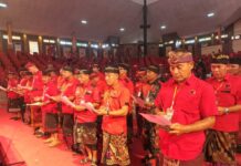 Musancab PDI-P Buleleng Kolaborasikan Generasi Muda dan Senior Pelaksanaan Musyawarah Anak Cabang (Musancab) PDI-P Buleleng di Gedung Kesenian Gde Manik Singaraja, Minggu (4/1/2026). Sumber Foto : Istimewa