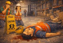 PMI Asal Gitgit, Buleleng Meninggal di Jepang Ilustrasi kecelakaan di gudang