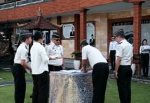 Komitmen Bersama Wujudkan Kinerja Berkualitas, Lapas Tabanan Adakan Deklarasi Kinerja Deklarasi Kinerja