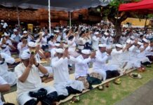 Pemkot Denpasar Rayakan Hari Suci Siwaratri dengan Sembahyang Bersama di Pura Agung Jagatnatha Denpasar Hari Suci Siwaratri