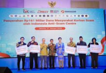 Indonesia Anti-Scam Centre Sukses Pulihkan Rp161 Miliar Dana Korban Penipuan Indonesia Anti-Scam Centre