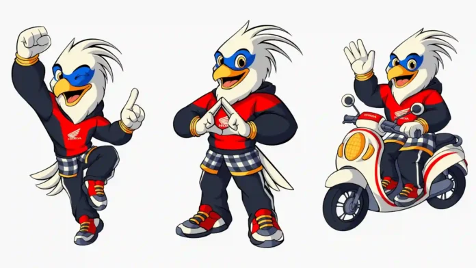 maskot honda fans bali Honda Fans Bali Kenalkan JAGER, Jalak Bali Berjiwa Modern