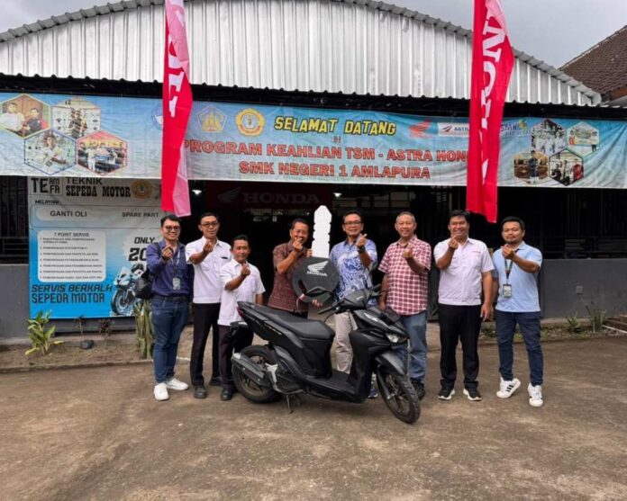 Astra Motor Bali Resmikan TUK SMK Negeri 1 Amlapura