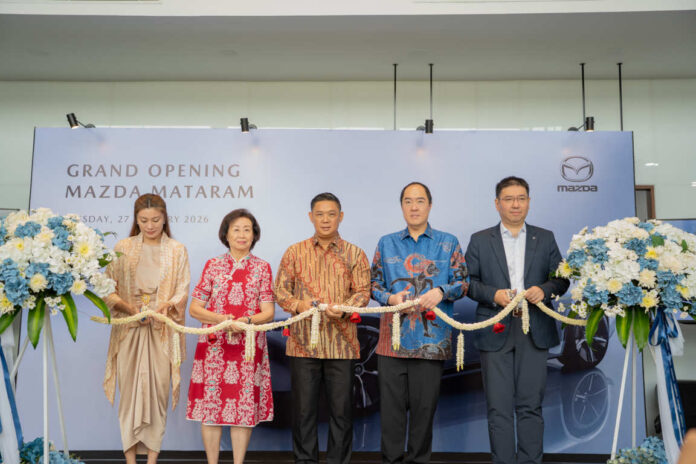 Mazda Perkuat Ekspansi Luar Jawa, Resmikan Dealer Mazda Mataram