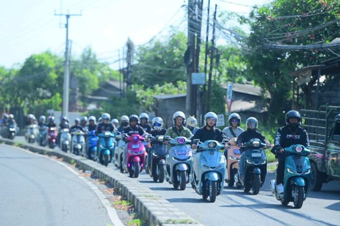 HASCI Bali Barat, Kebersamaan Seluruh Bikers Honda Stylo 160