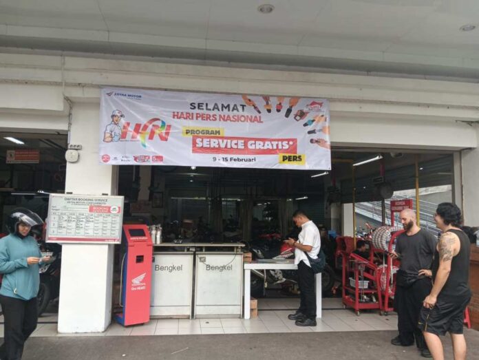Rayakan HPN 2026, Astra Motor Bali Gratiskan Servis Motor untuk Insan Pers