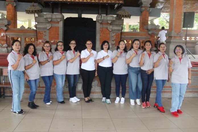 BaliPortalNews_ ILDI DWP Buleleng Kenalkan Langkah Dansa, Dorong Gaya Hidup Sehat