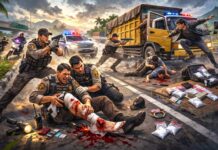 Satu Polisi Jadi Korban Penangkapan Bandar Sabu Jaringan Sopir Truk Satu Polisi Jadi Korban Penangkapan Bandar Sabu Jaringan Sopir Truk