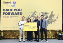 Gandeng Visa, Maybank Marathon 2026 Siap Hadirkan Pengalaman Lari Kelas Dunia di Bali (Kiri-Kanan). Wakil Ketua Umum PB PASI, Tigor Tanjung; Country Manager Visa Indonesia, Vira Widiyasari; Presiden Direktur Maybank Indonesia, Steffano Ridwan; Project Director Maybank Marathon, Bambang Irawan. Sumber Foto : Istimewa