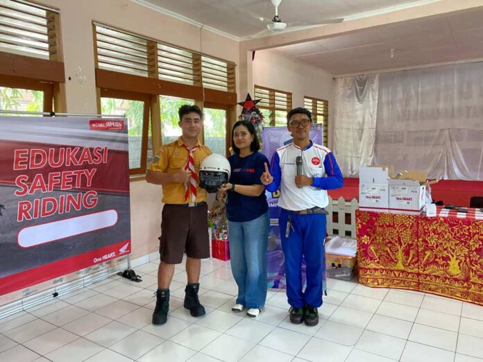 Astra Motor Bali Dorong Keselamatan Berkendara dan Cerdas Digital Melalui Edukasi Terpadu di SMP Santo Paulus Singaraja