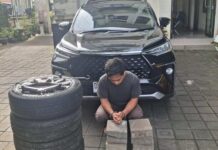 Polsek Kediri Tangkap Terduga Pencuri Velg Ban Mobil di Cepaka Polsek Kediri Tangkap Terduga Pencuri Velg Ban Mobil di Cepaka