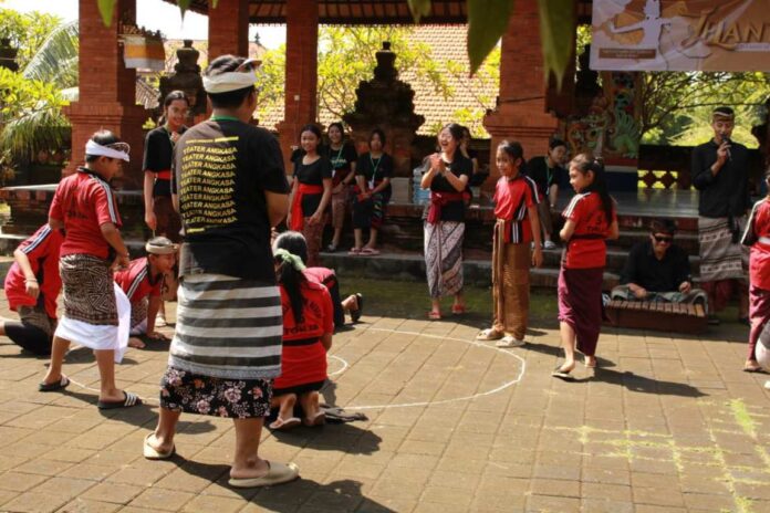 BaliPortalNews_ fad Lestarikan Budaya dan Permainan Tradisional, FAD Denpasar Utara Gelar Jelantik