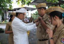 Sekda Eddy Mulya Sematkan Pin ZI-WBK, Kecamatan Densel Jadi Role Model Pelayanan Publik Pin ZI-WBK