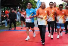 Gubernur Koster Lepas Sanur Bali International Half Marathon 2026, Dorong Penguatan Pariwisata Bali Sanur Bali International Half Marathon 2026